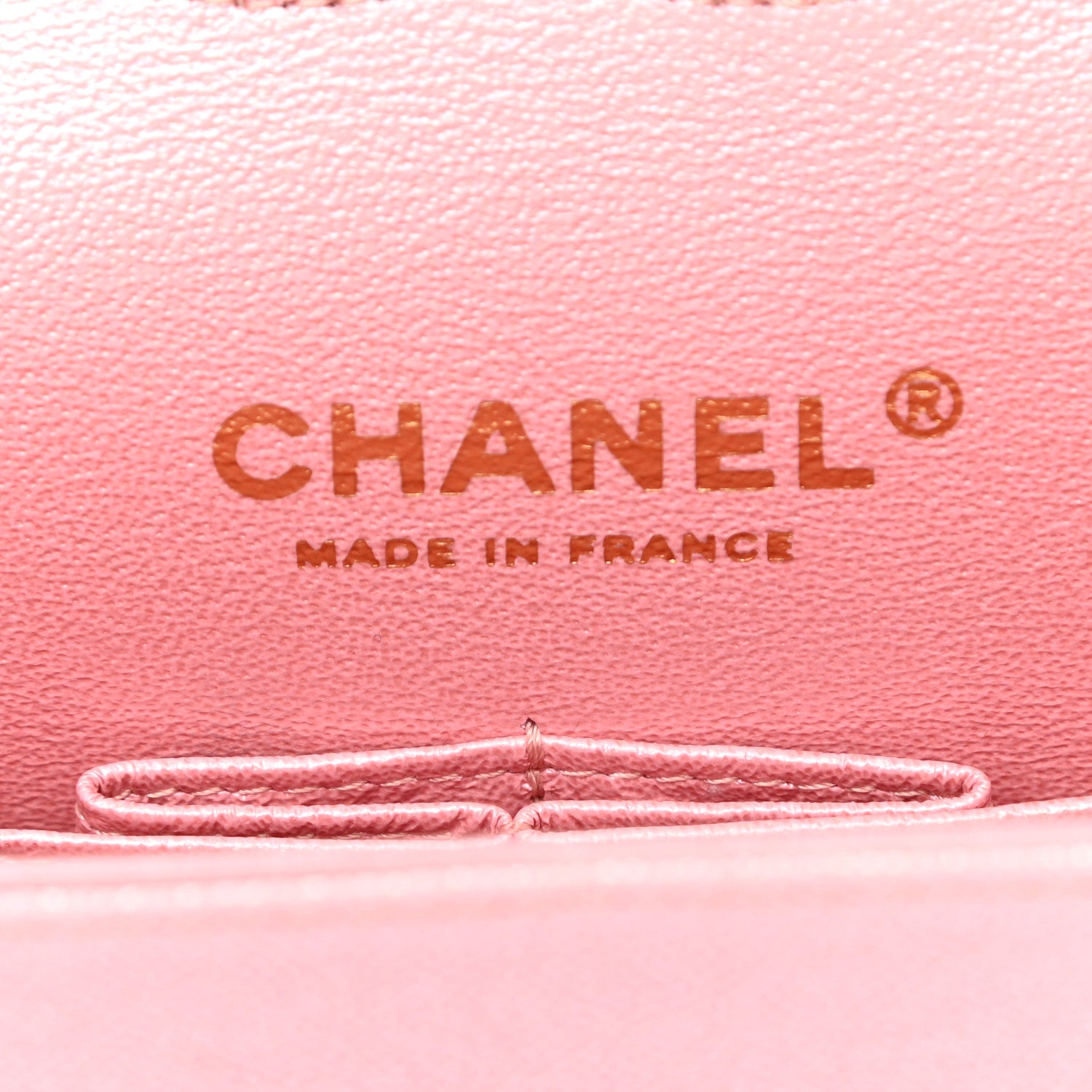Chanel Iridescent Caviar Quilted Medium Double Flap Light Pink 5 of 6