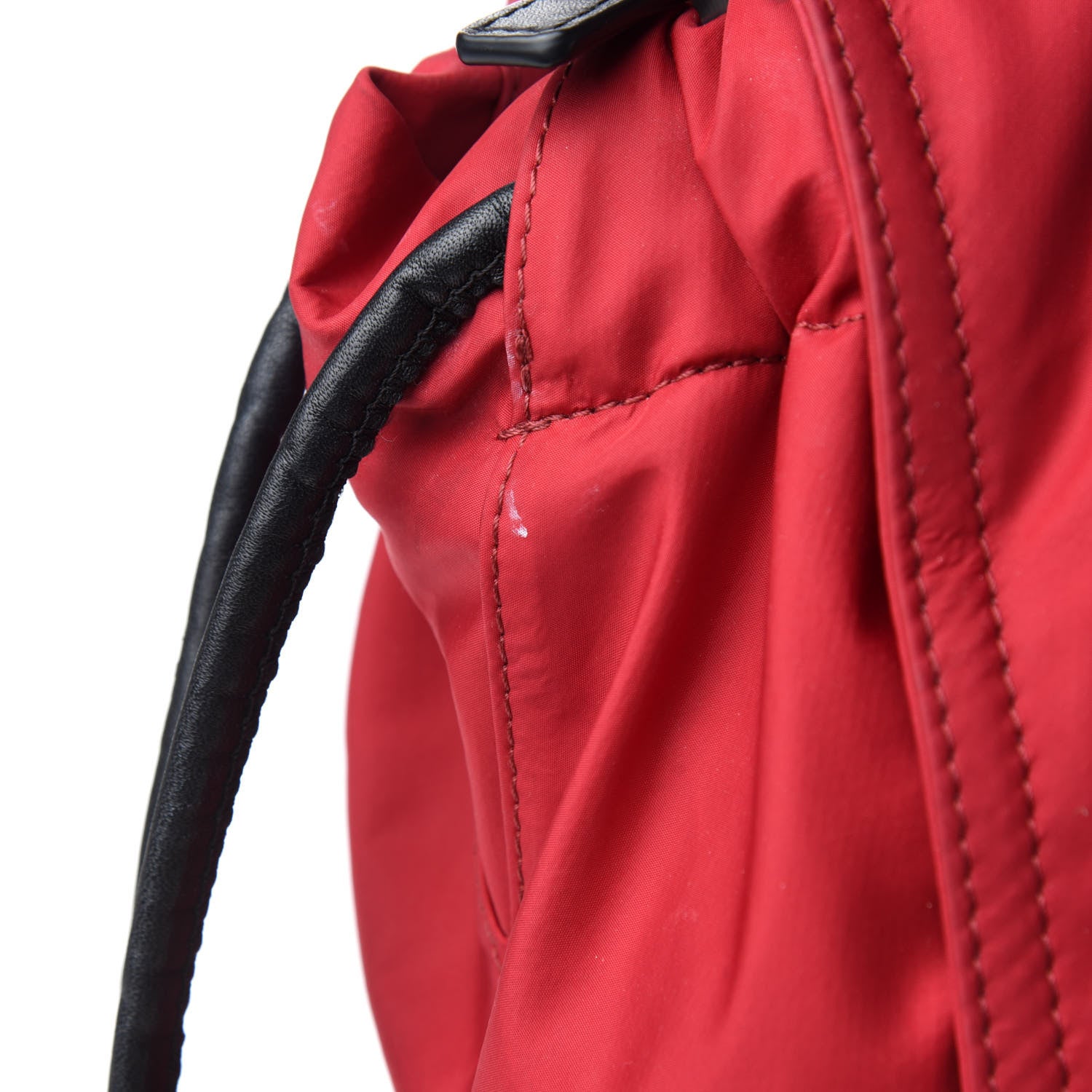 Burberry Nylon Buckleigh Packable Tote Bag Red 10 of 16