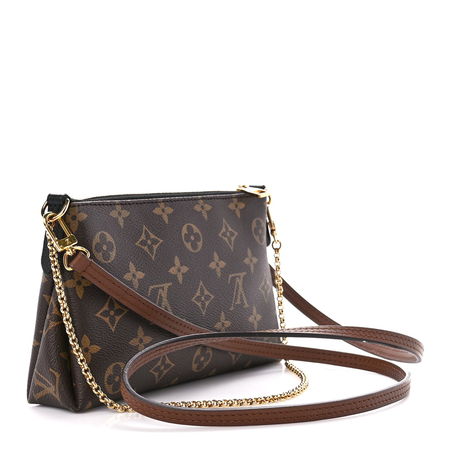 Monogram Pallas Clutch Black