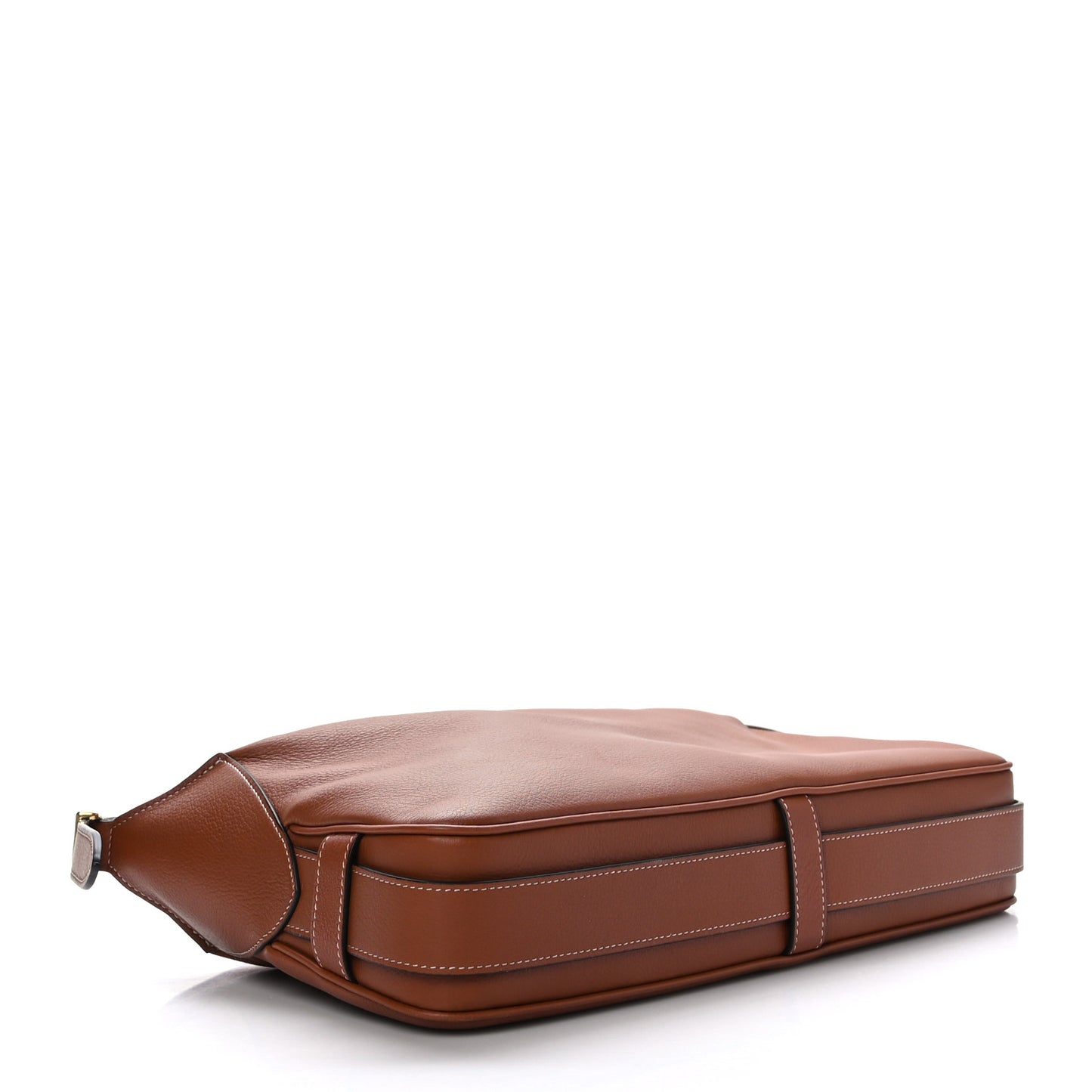 Supple Calfskin Medium Romy Shoulder Bag Tan