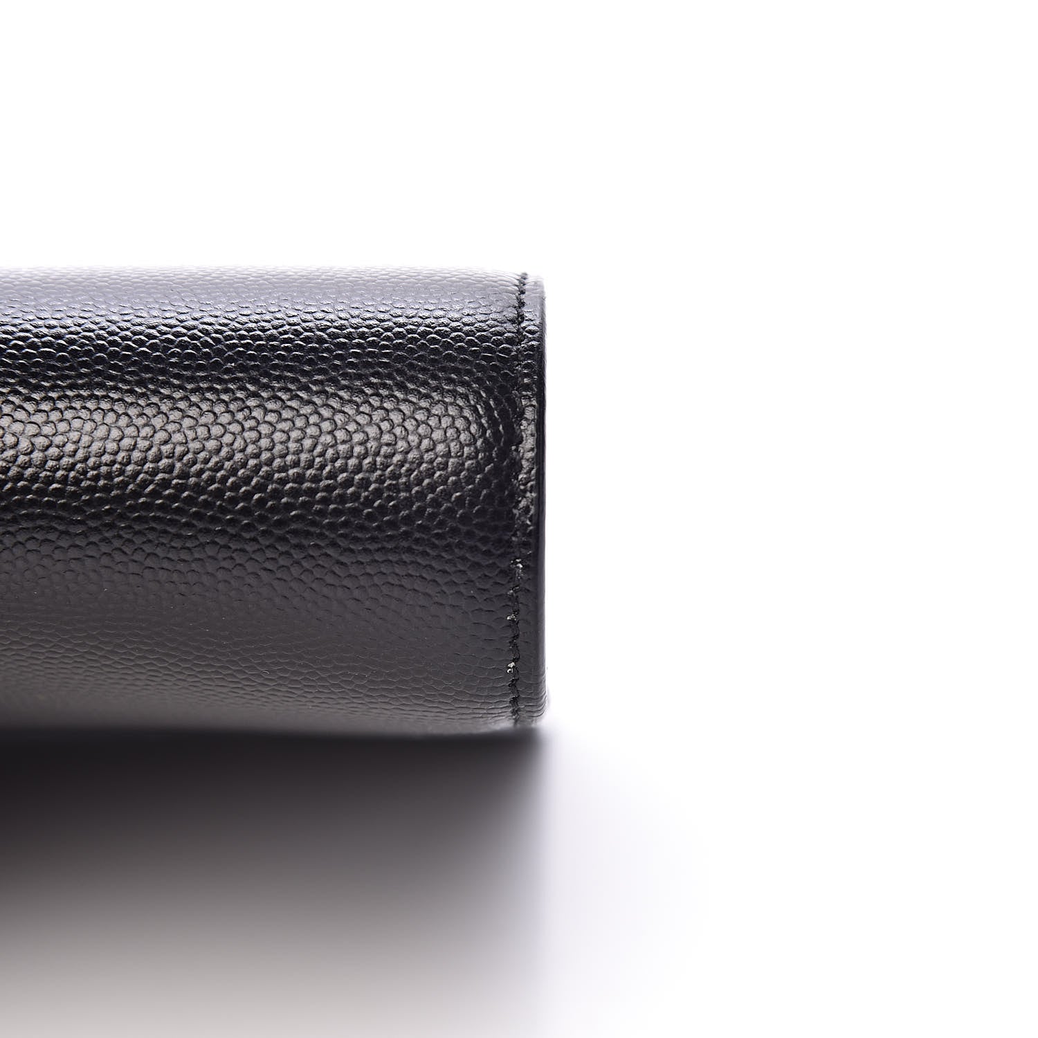 Saint Laurent Grain De Poudre Classic Monogram Kate Clutch Black 13 of 14