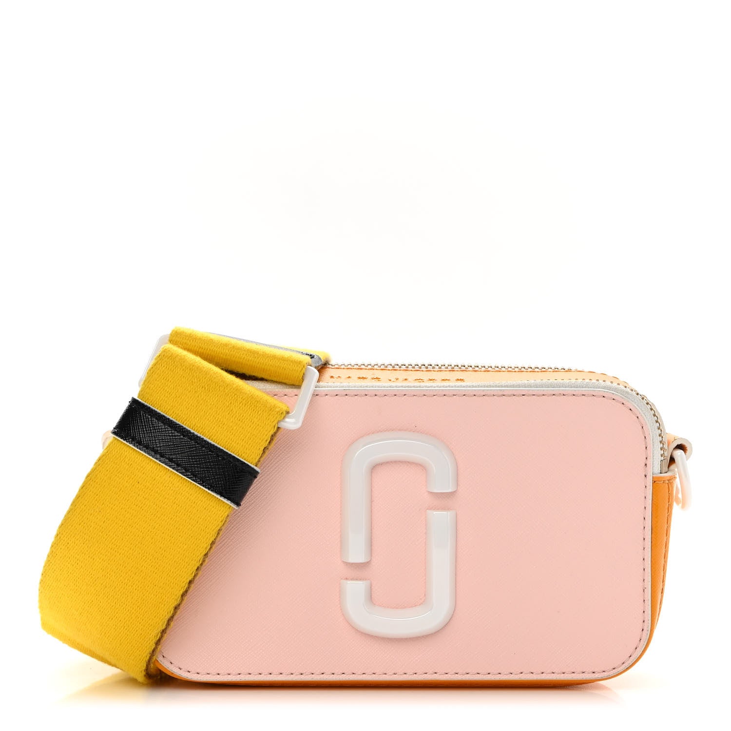 Marc Jacobs Saffiano Ceramic Snapshot Camera Bag Pink Multi 1 of 16