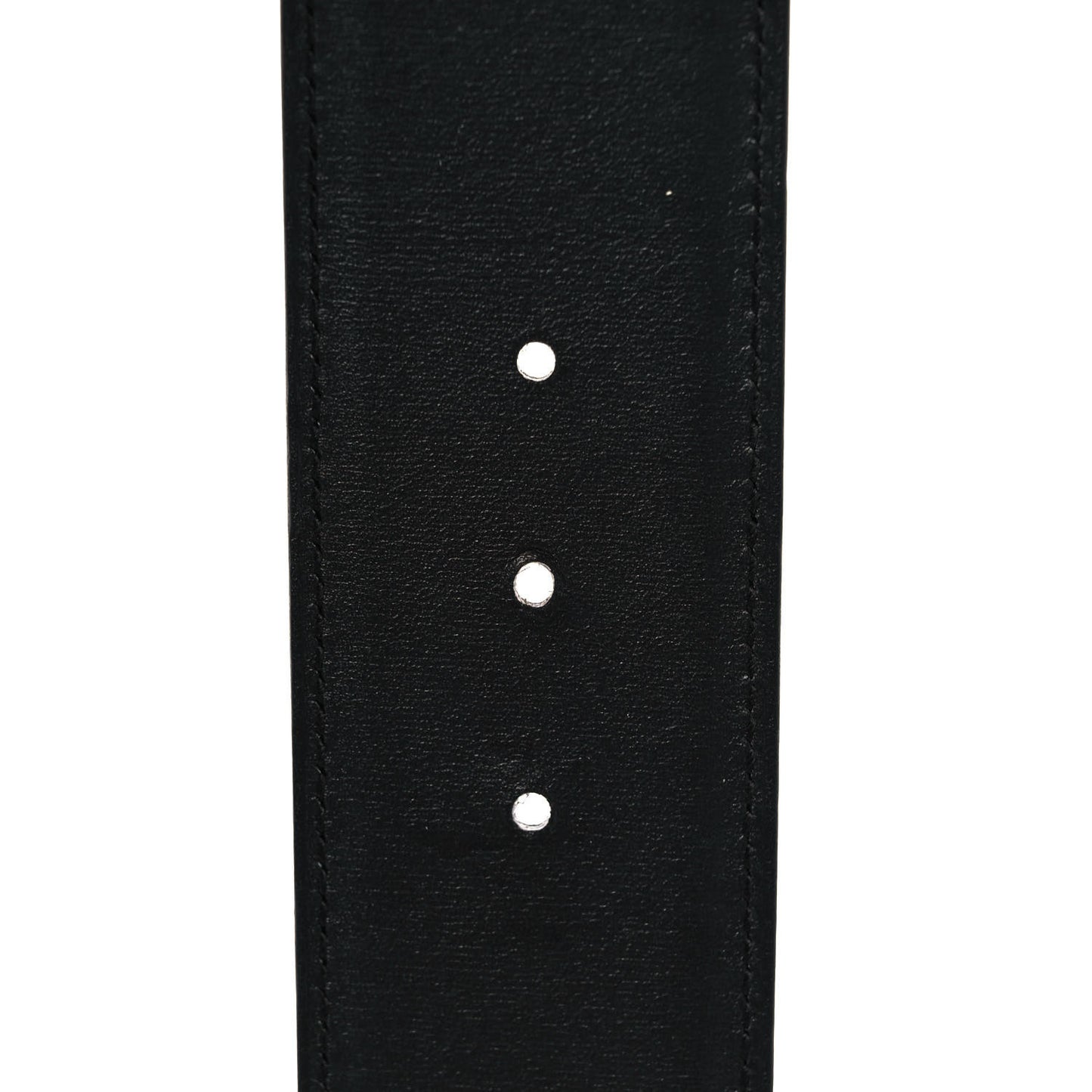 Box Epsom 42mm Belt Strap 85 Black Etoupe