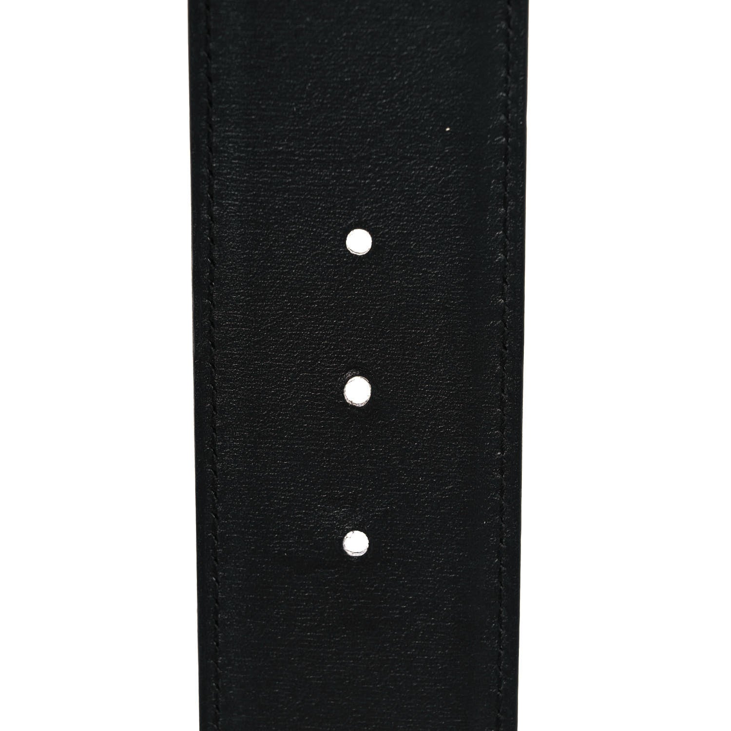 Hermes Box Epsom 42mm Belt Strap 85 Black Etoupe 4 of 4