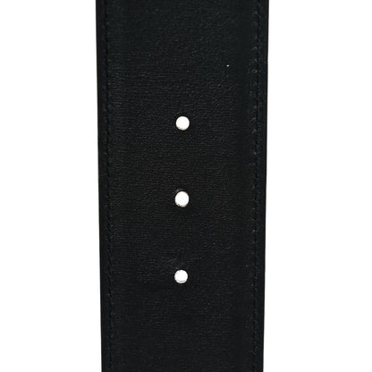 Hermes Box Epsom 42mm Belt Strap 85 Black Etoupe 4 of 4