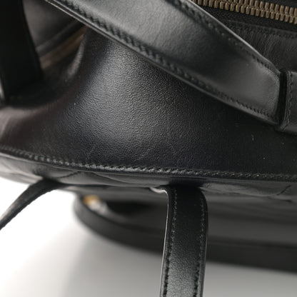Gucci Calfskin Matelasse GG Marmont Backpack Black 11 of 13