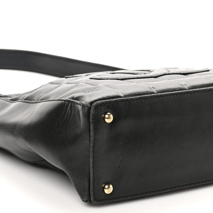 Chanel Lambskin Quilted Small Chocolate Bar Shoulder Bag Black 9 of 10