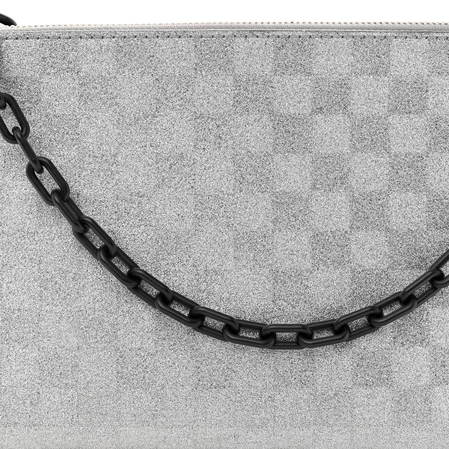Louis Vuitton Damier Glitter Taurillon Monogram In The Loop Trio Pouch Black Silver 9 of 11