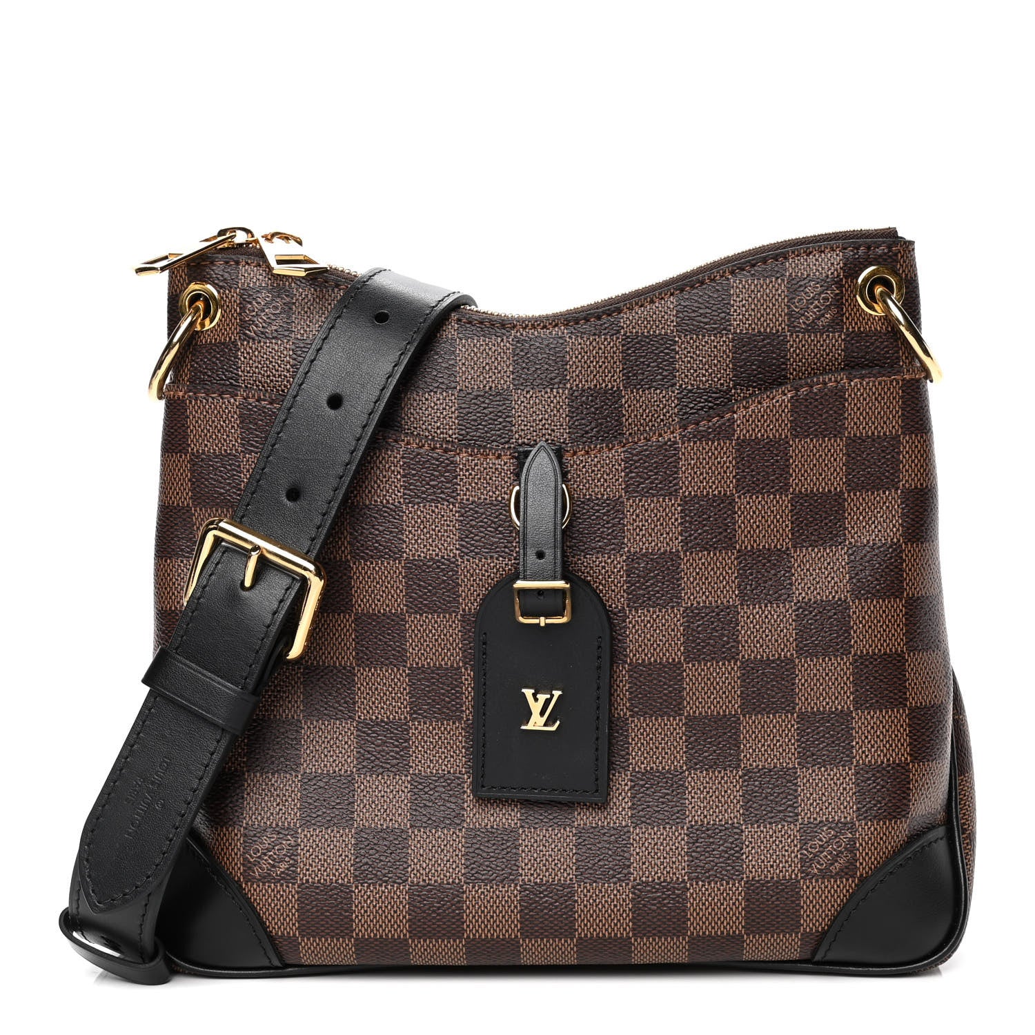 Louis Vuitton Damier Ebene Odeon PM Black 1 of 4