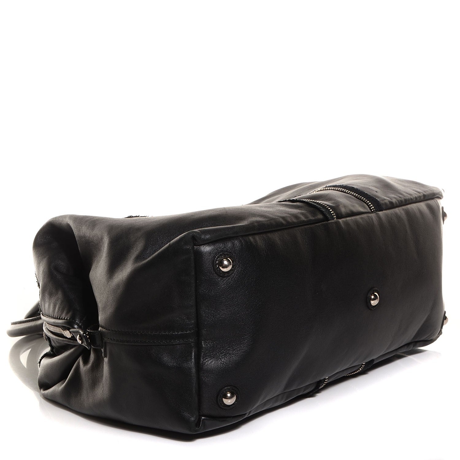 Saint Laurent Coated Lambskin Large Easy Y Rock Bag Black 4 of 8