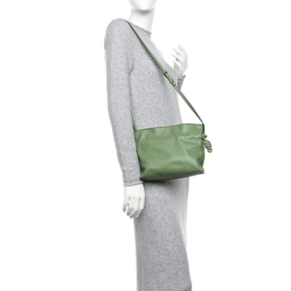 Loewe Calfskin Mini Flamenco Knot Clutch Rosemary 2 of 10