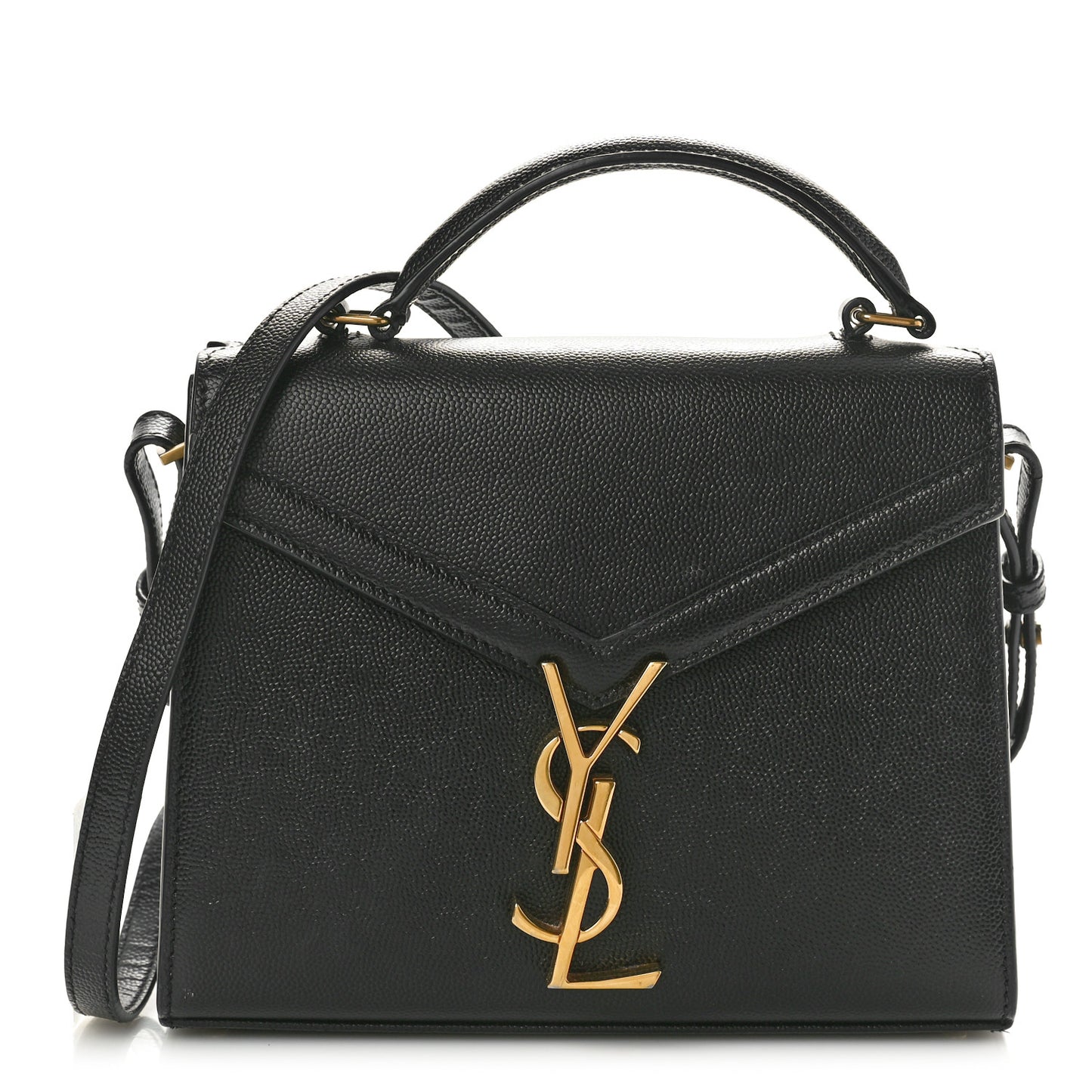 Grain de Poudre Mini Classic Monogram Cassandra Top Handle Black