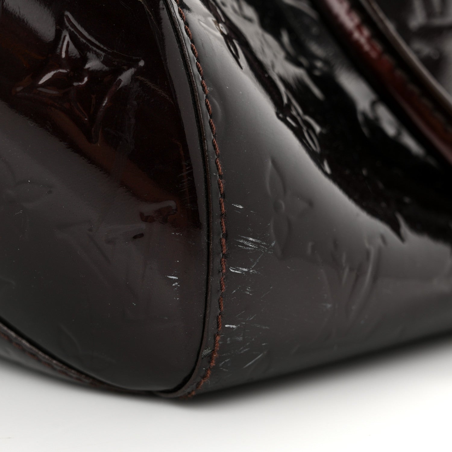 Louis Vuitton Vernis Sherwood GM Amarante 16 of 17