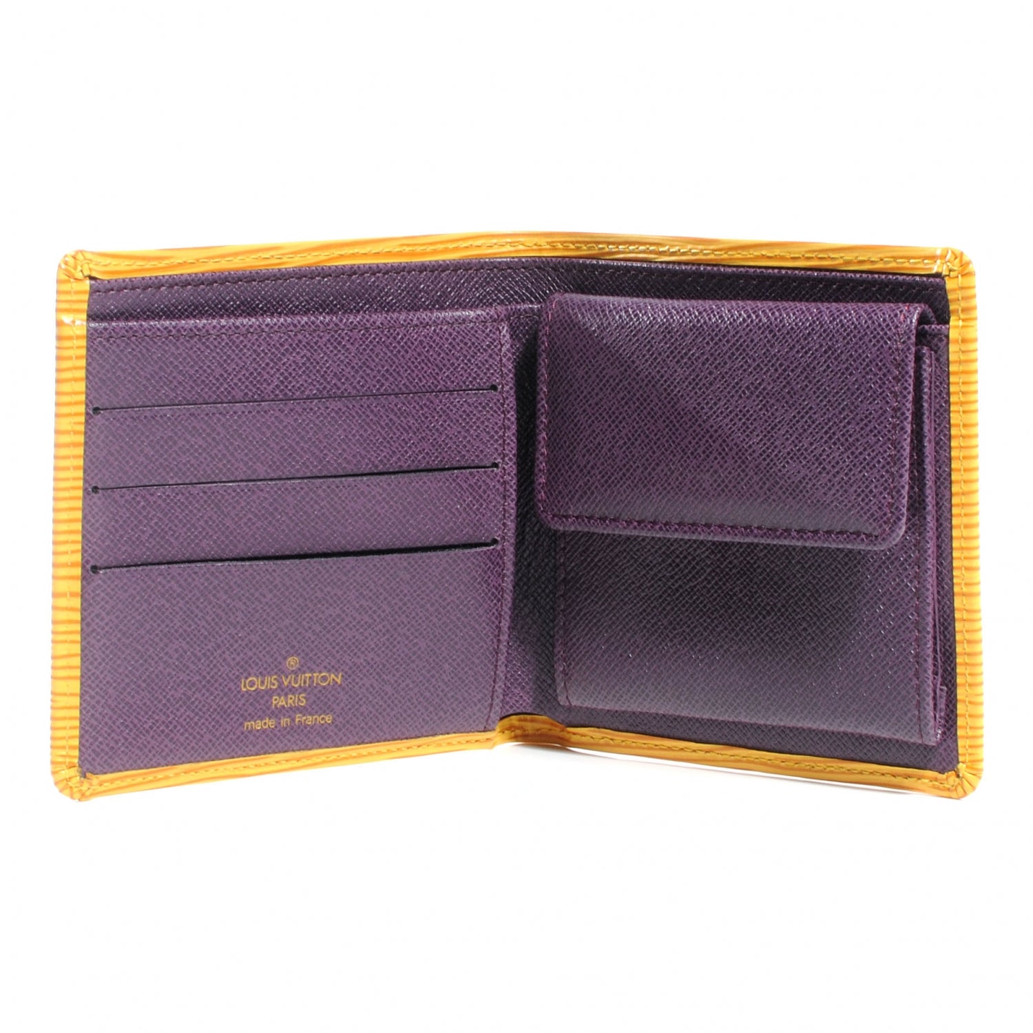 Louis Vuitton Epi Porte-Billets Cartes Credit Monnaie Wallet Tassil 3 of 9