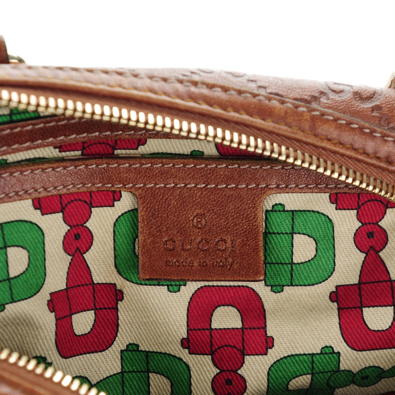 Gucci Guccissima Medium Joy Boston Brown 9 of 11