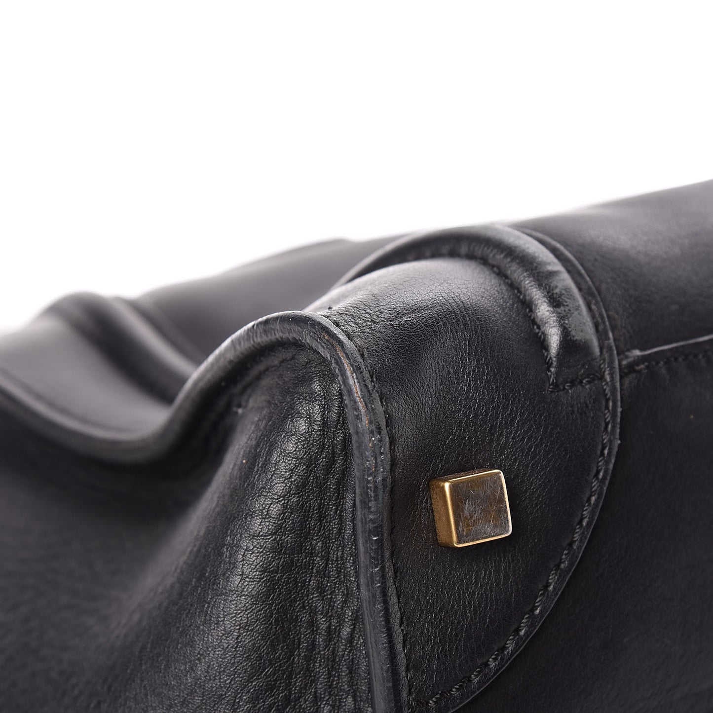 Smooth Calfskin Mini Luggage Black