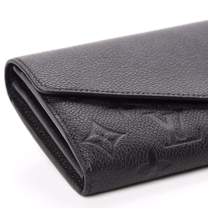 Louis Vuitton Empreinte Sarah Wallet NM Black 6 of 10