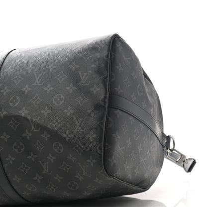 Louis Vuitton Monogram Eclipse Keepall Bandouliere 55 9 of 12