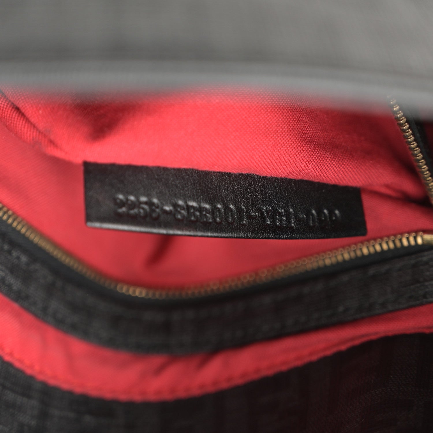 Fendi Zucchino Spalmati Forever Mama Baguette Black 7 of 11