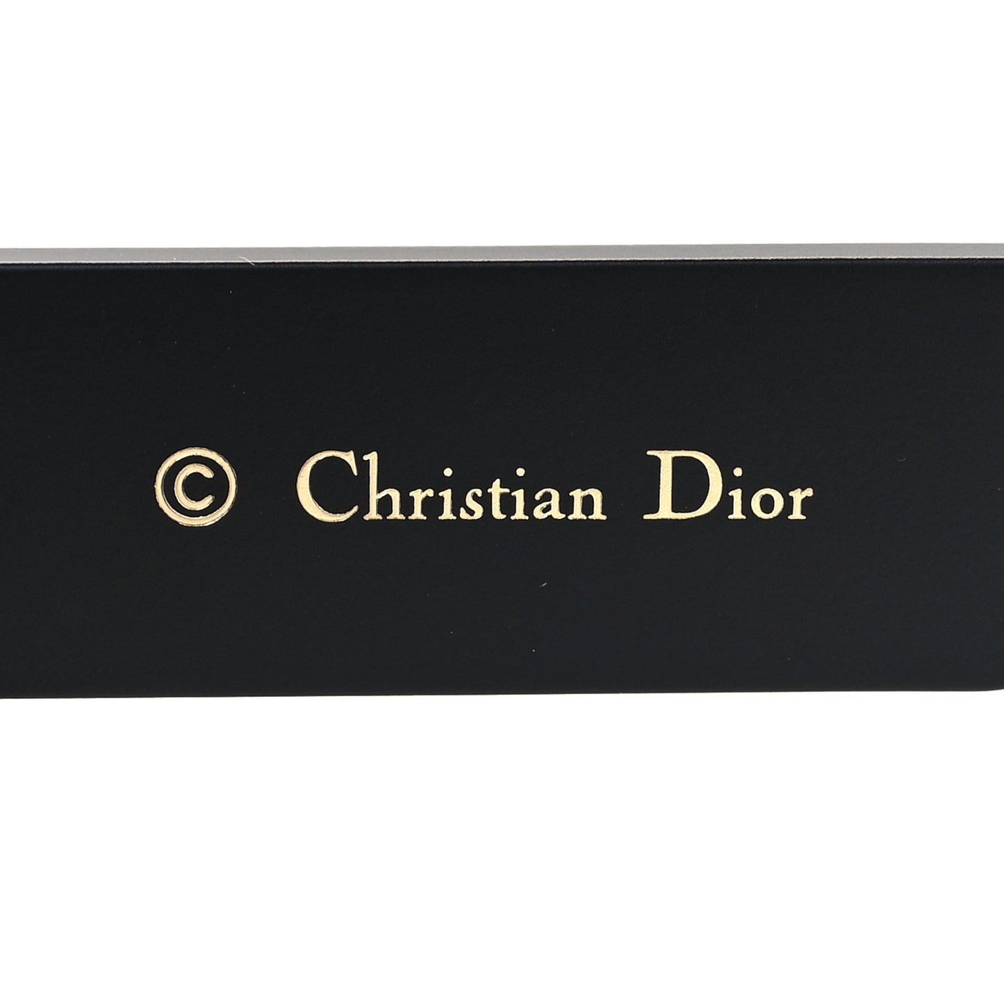 CHRISTIAN DIOR Acetate DiorID2 Sunglasses Black