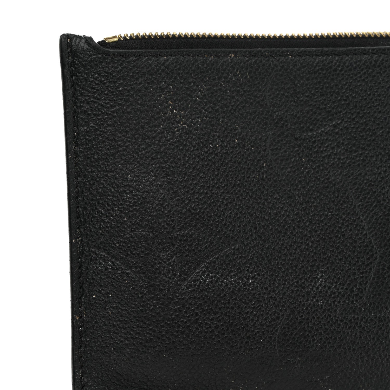 Louis Vuitton Empreinte Monogram Giant Neverfull MM Pochette Black 13 of 16