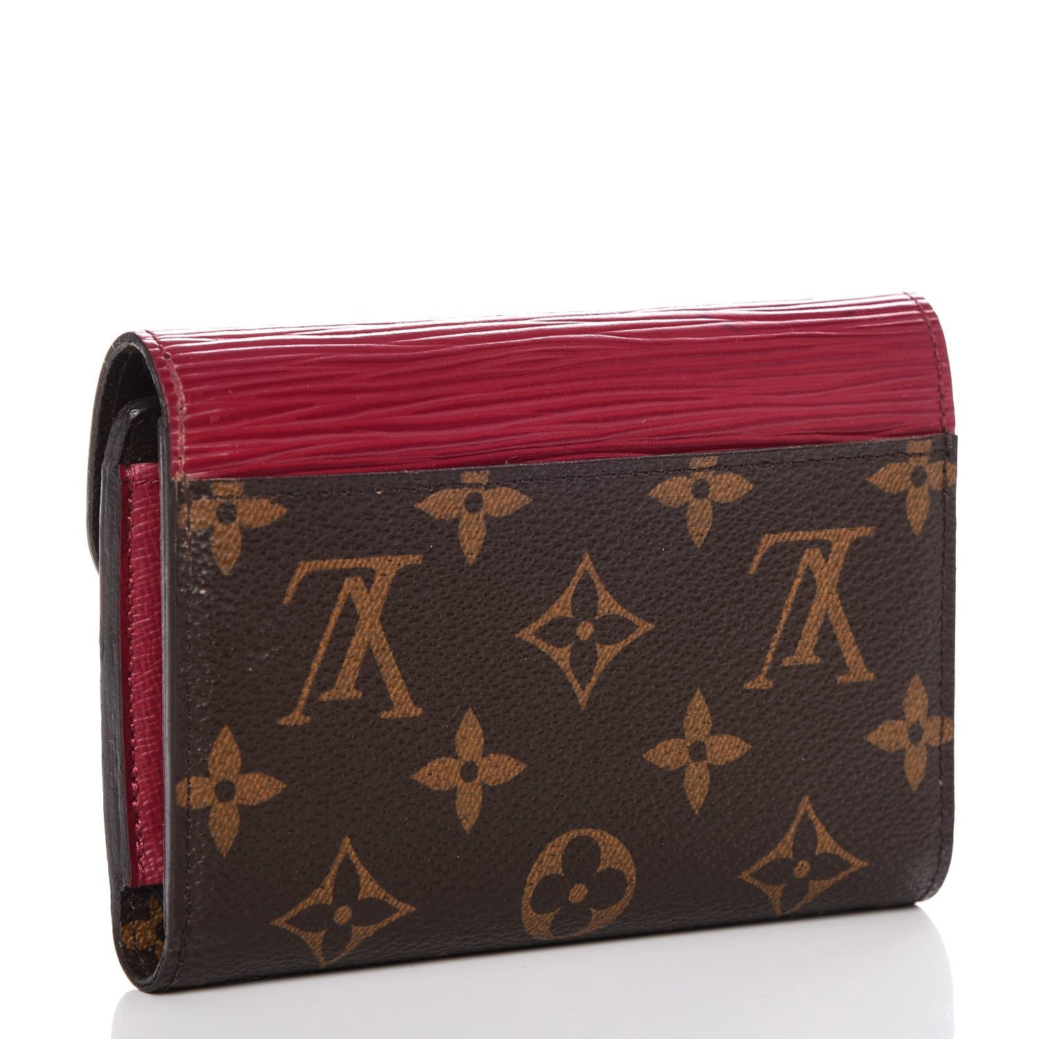 Louis Vuitton Epi Monogram Marie-Lou Compact Wallet Fuchsia 3 of 9