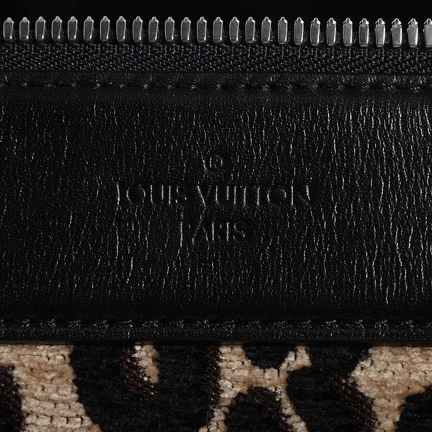Jacquard Velvet Leopard Print Stephen Sprouse Speedy