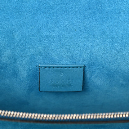 Gucci GG Supreme Monogram Small Dionysus Shoulder Bag Bright Turquoise 6 of 10