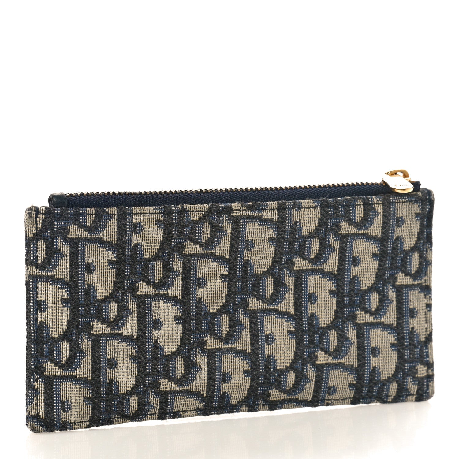 Christian Dior Oblique Dior Pouch Navy Blue 3 of 8