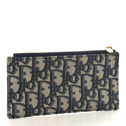 Christian Dior Oblique Dior Pouch Navy Blue 3 of 8