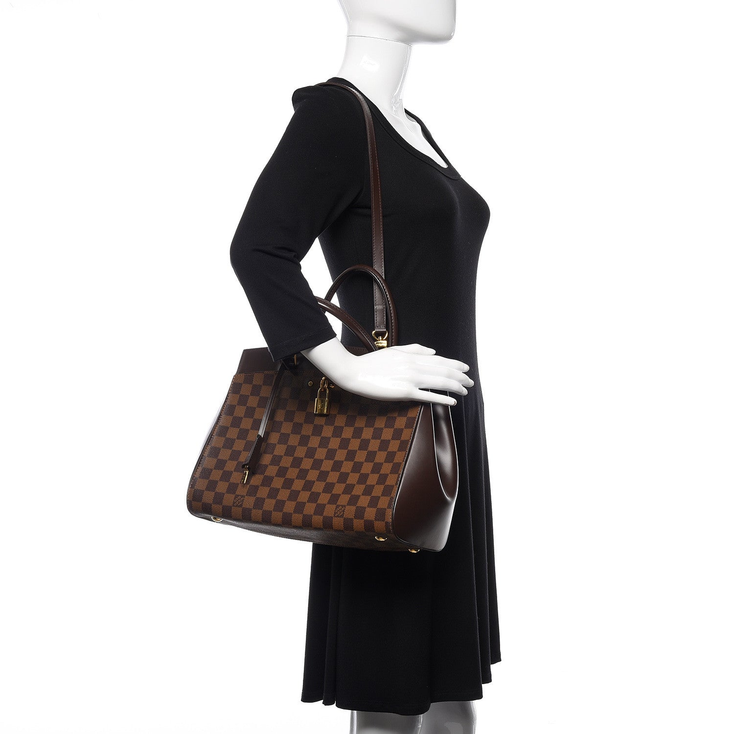 Louis Vuitton Damier Ebene Rivoli MM 2 of 9