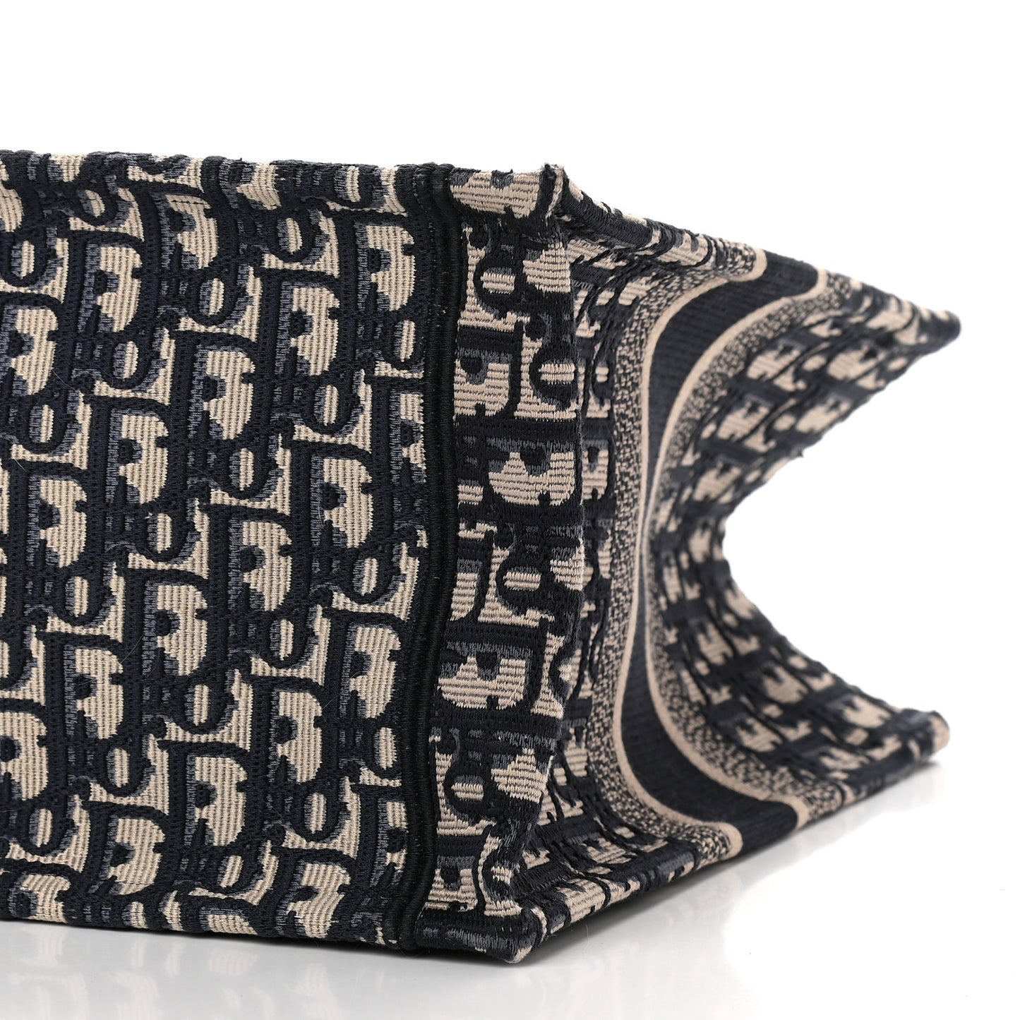 Oblique Medium Book Tote Blue Multicolor