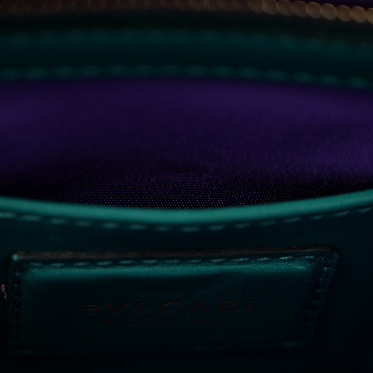 Bulgari Calfskin Serpenti Forever Snake Strap Crossbody Bag Emerald Green 7 of 13