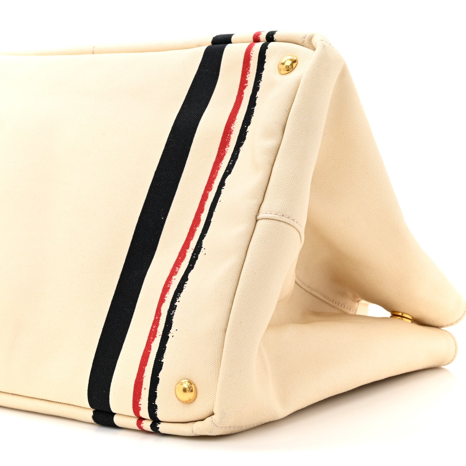 Prada Canapa Logo Tote Grezzo 8 of 18