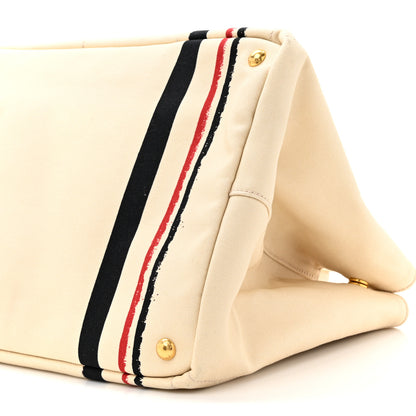 Prada Canapa Logo Tote Grezzo 8 of 18