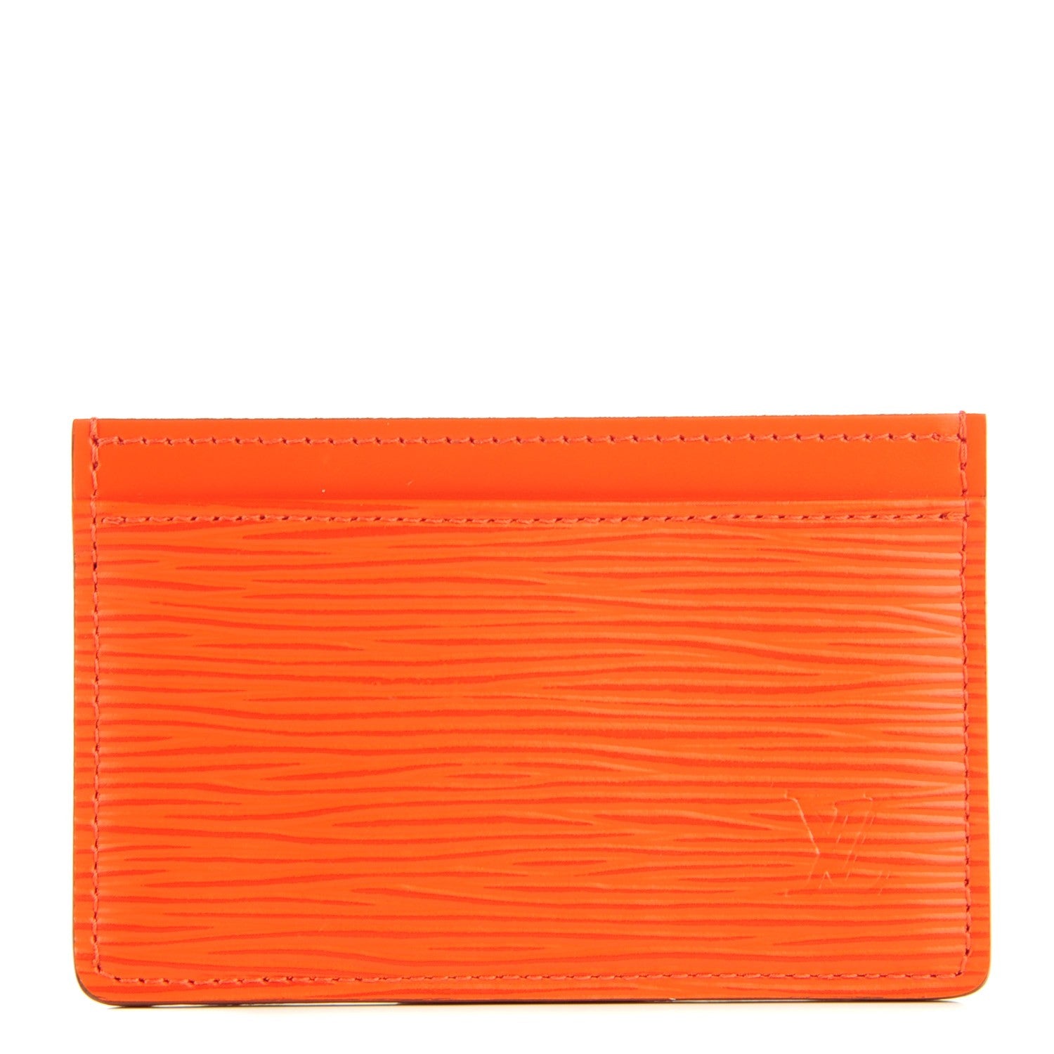 Louis Vuitton Epi Card Holder Piment 1 of 7