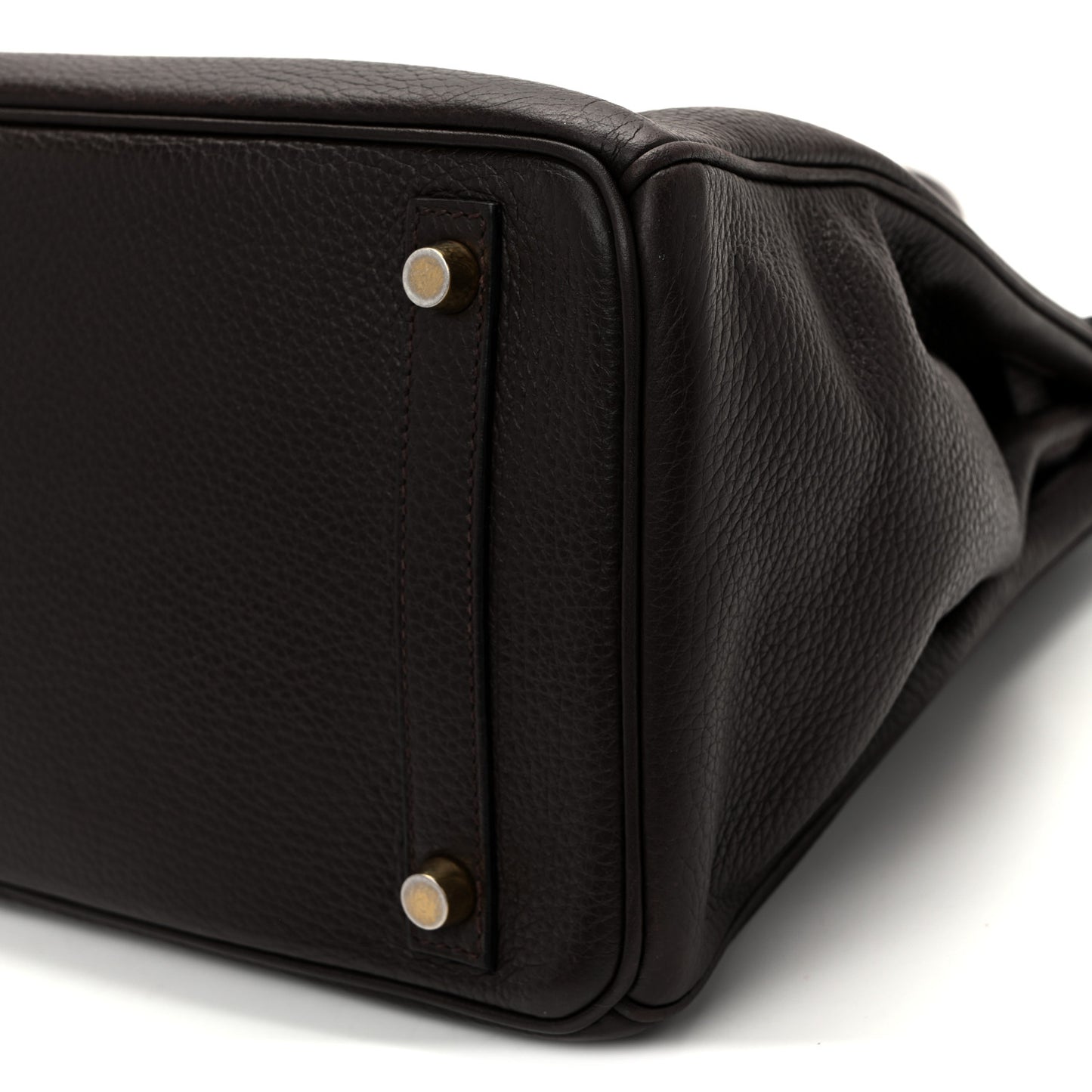 Taurillon Clemence Birkin 30 Chocolate