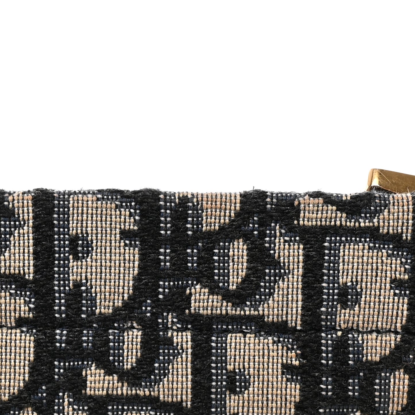 Oblique Zipped Pouch Clutch