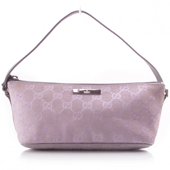 Gucci GG Monogram Pochette Bag Lavender 1 of 11