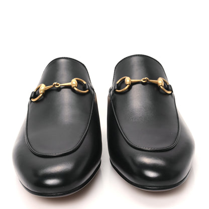 Gucci Calfskin Womens Princetown Slippers 37.5 Black 3 of 11