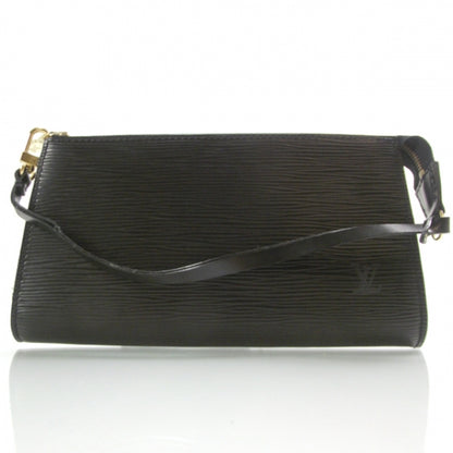 Louis Vuitton Epi Pochette Accessories Black 1 of 8