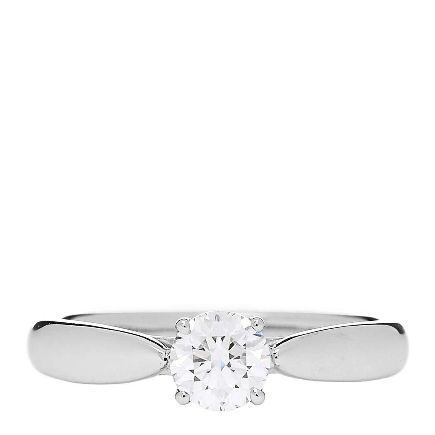 Platinum Diamond .35ct Harmony Solitaire Engagement Ring 47 4