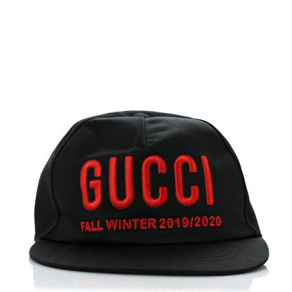 Gucci Embroidered Baseball Hat XL Black 3 of 9