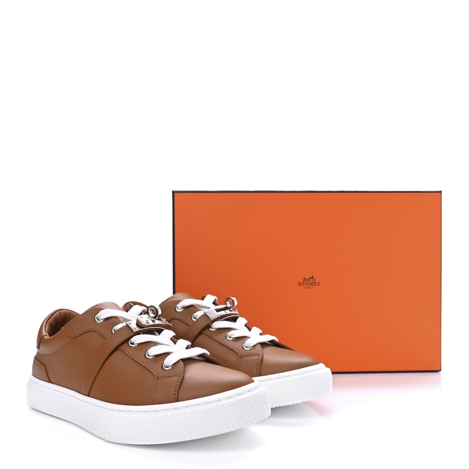 Hermes Calfskin Day Sneakers 36 Naturel 8 of 8