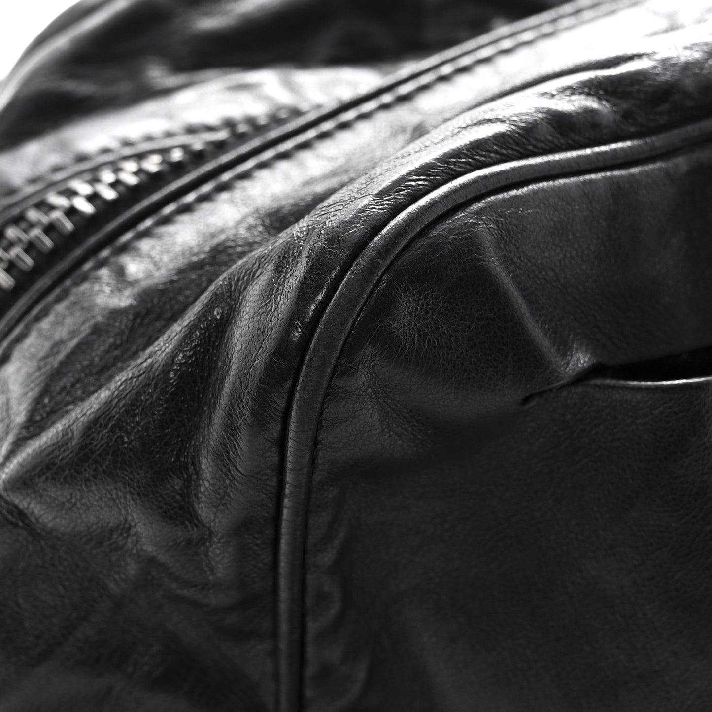 Nappa Antique Bowler Black