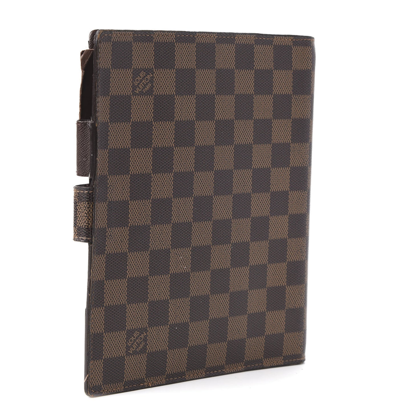 Damier Ebene Large Ring Agenda Cover
