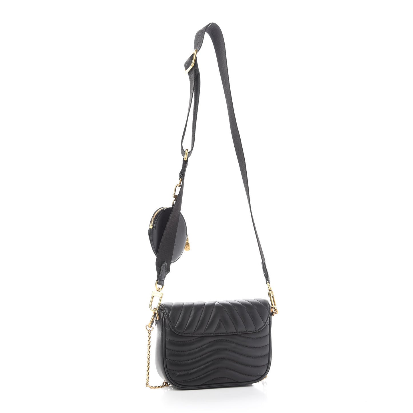 Calfskin New Wave Multi Pochette Black