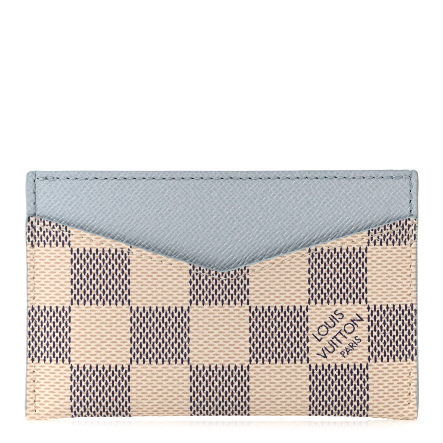 Louis Vuitton Damier Azur Daily Card Holder Olympe Blue 1 of 7