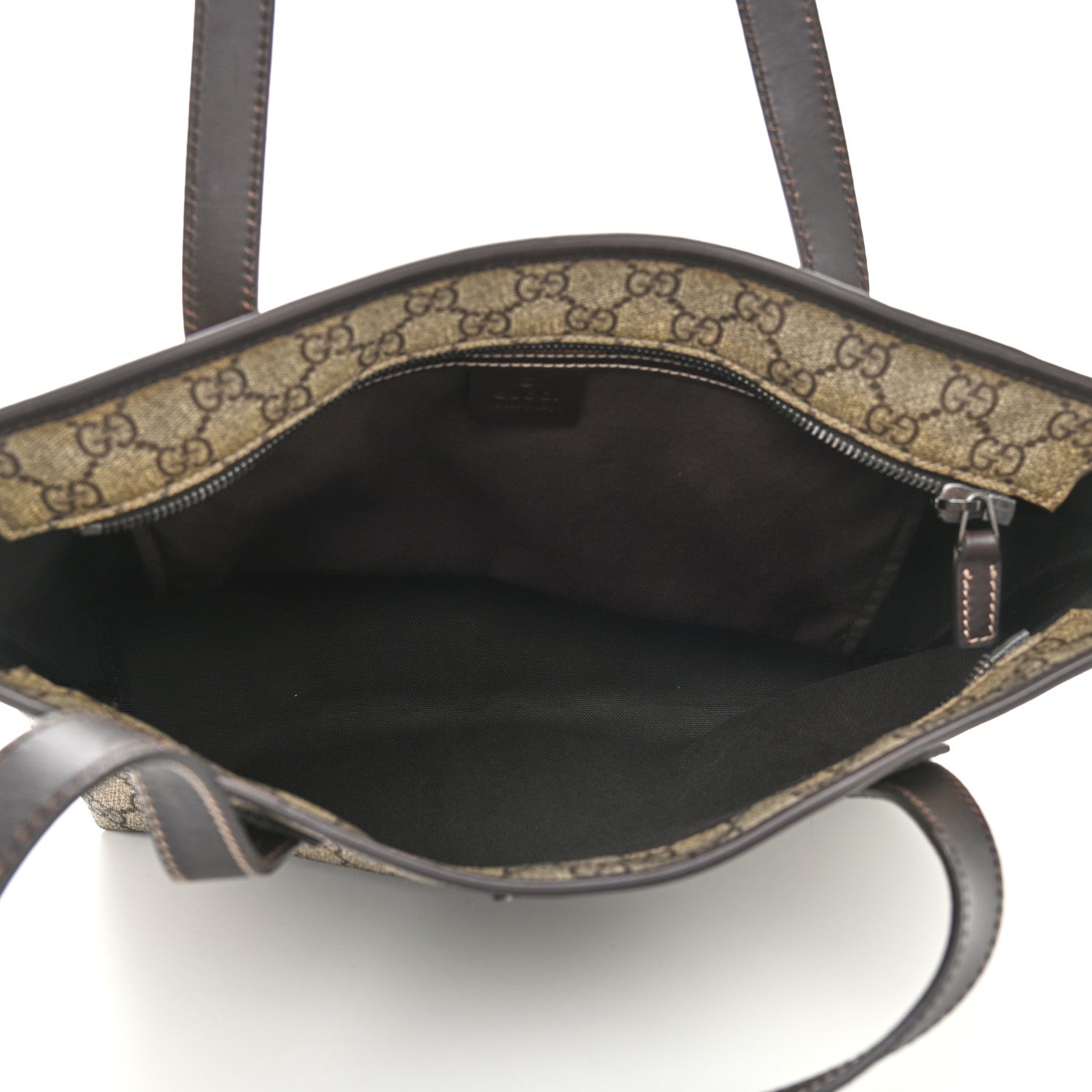 Gucci GG Supreme Monogram Small Joy Tote Dark Brown 5 of 10