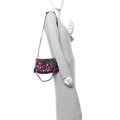 Louis Vuitton LV X YK Empreinte Multi Pochette Accessories Black Fuchsia 2 of 10